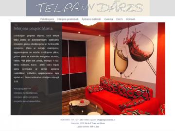 Telpa un dārzs interneta mājas lapa Telpa un dārzs interneta mājas lapa